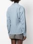 Low Classic Getailleerde blouse Blauw - Thumbnail 4
