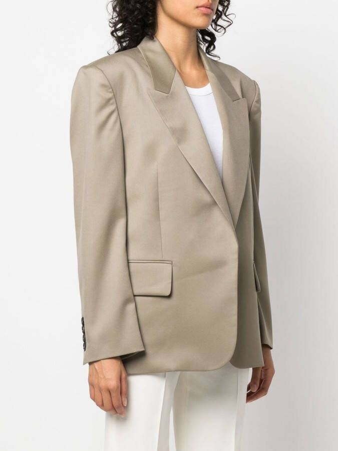 Low Classic Jack met gekerfde kraag Beige