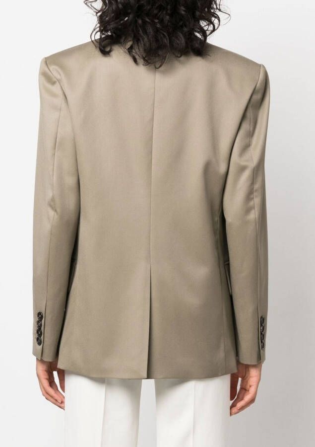 Low Classic Jack met gekerfde kraag Beige