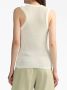 Low Classic Mouwloze top Beige - Thumbnail 4