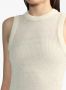 Low Classic Mouwloze top Beige - Thumbnail 5