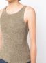 Low Classic Mouwloze top Groen - Thumbnail 5