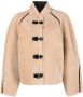 Low Classic Omkeerbare jas Beige - Thumbnail 2