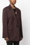 Low Classic Blazer met enkele rij knopen Beige - Thumbnail 3