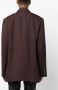 Low Classic Blazer met enkele rij knopen Beige - Thumbnail 4
