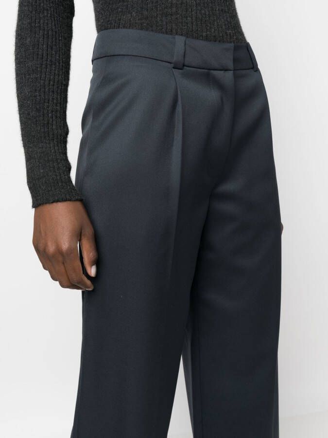 Low Classic Straight broek Blauw