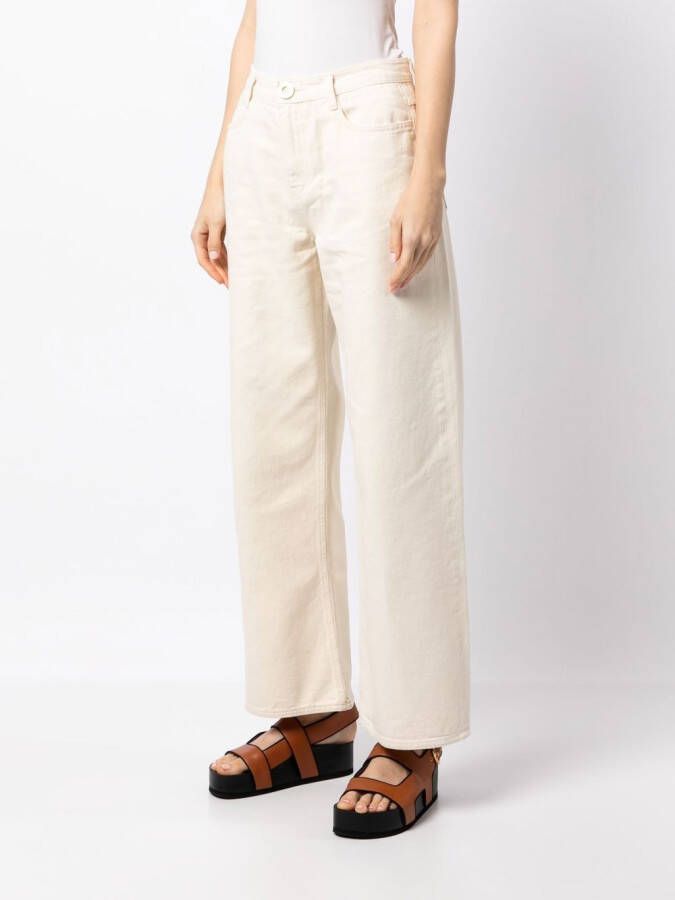 Low Classic Straight jeans Wit