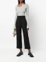 Low Classic T-shirt met uitgesneden detail Grijs - Thumbnail 2