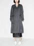 Low Classic Trenchcoat met enkele rij knopen Grijs - Thumbnail 2