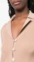 Low Classic Vest met V-hals Beige - Thumbnail 5