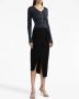 Low Classic Vest met V-hals Blauw - Thumbnail 2