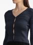 Low Classic Vest met V-hals Blauw - Thumbnail 5