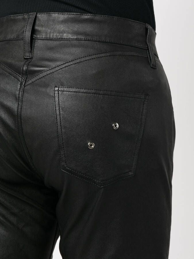Ludovic de Saint Sernin Leren broek Zwart