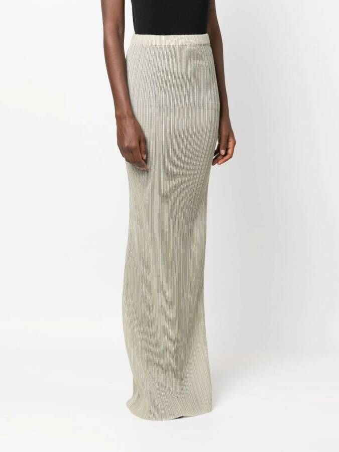 Ludovic de Saint Sernin Maxi-plooirok Groen