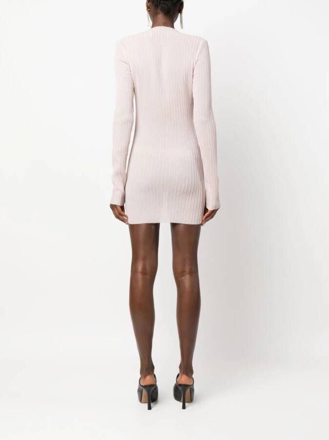 Ludovic de Saint Sernin Mini-jurk met korte mouwen Roze