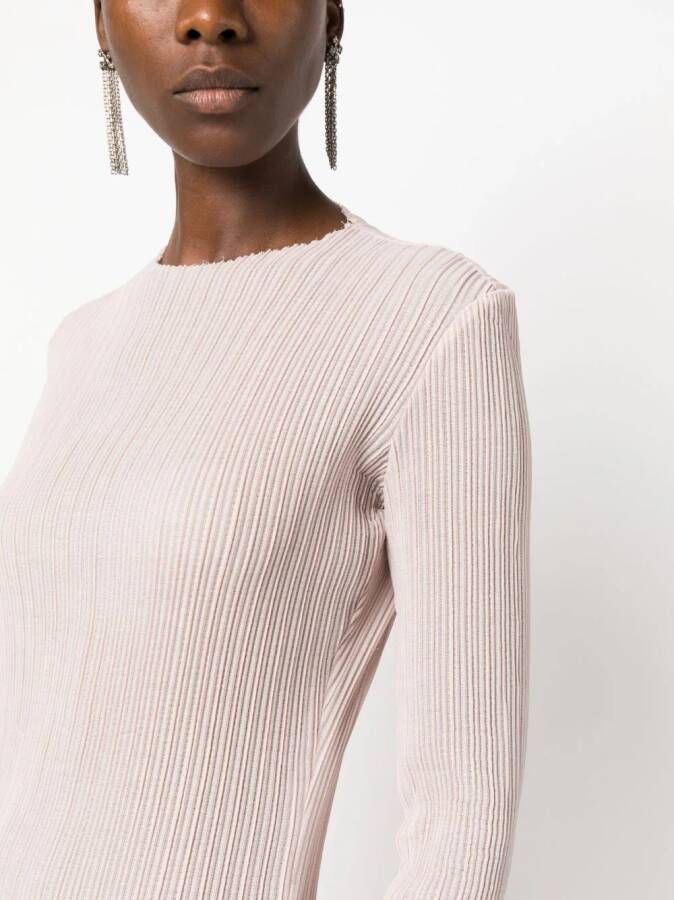 Ludovic de Saint Sernin Mini-jurk met korte mouwen Roze