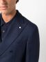 LUIGI BIANCHI MANTOVA Blazer met dubbele rij knopen Blauw - Thumbnail 5