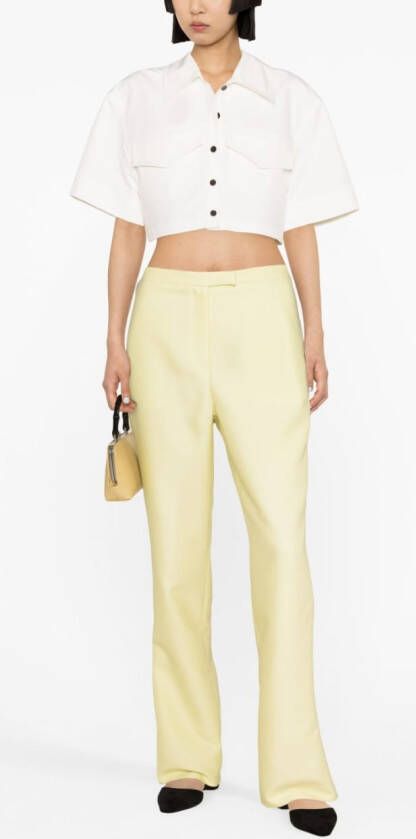 LVIR High waist broek Geel