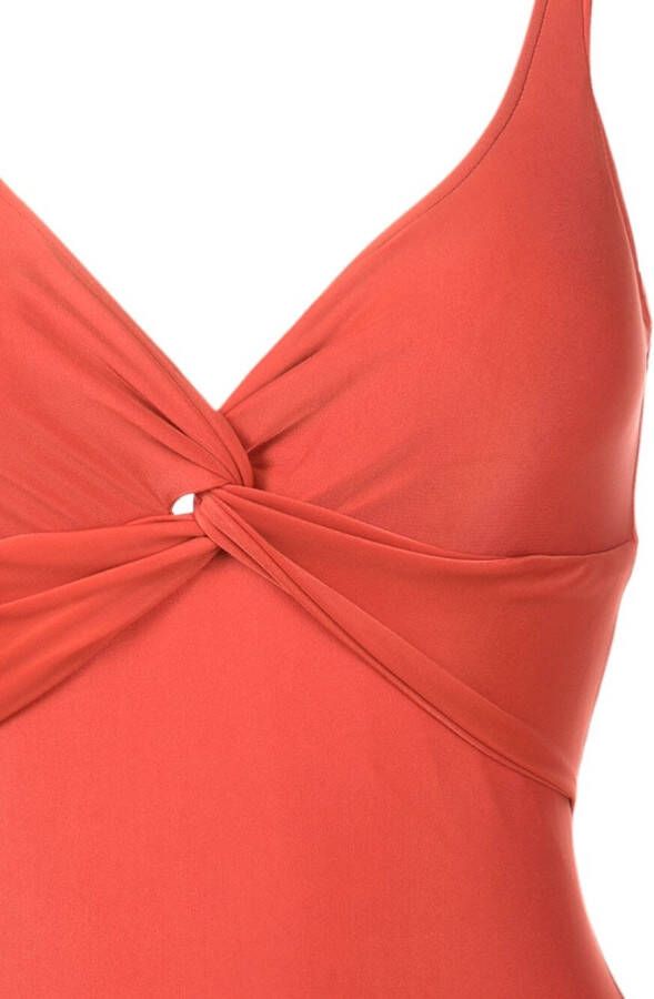Lygia & Nanny Badpak met print Oranje