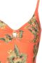 Lygia & Nanny Badpak met bloemenprint Oranje - Thumbnail 5