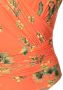 Lygia & Nanny Badpak met bloemenprint Oranje - Thumbnail 5