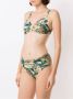 Lygia & Nanny Bikini met bladerprint Beige - Thumbnail 3
