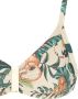 Lygia & Nanny Bikini met bladerprint Beige - Thumbnail 5