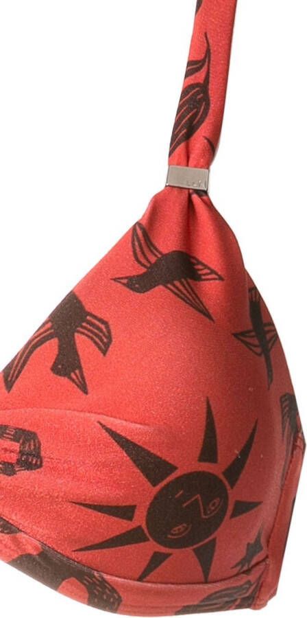 Lygia & Nanny Bikini met gedraaid detail Bruin