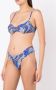 Lygia & Nanny Bikini met grafische print Blauw - Thumbnail 3