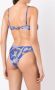 Lygia & Nanny Bikini met grafische print Blauw - Thumbnail 4
