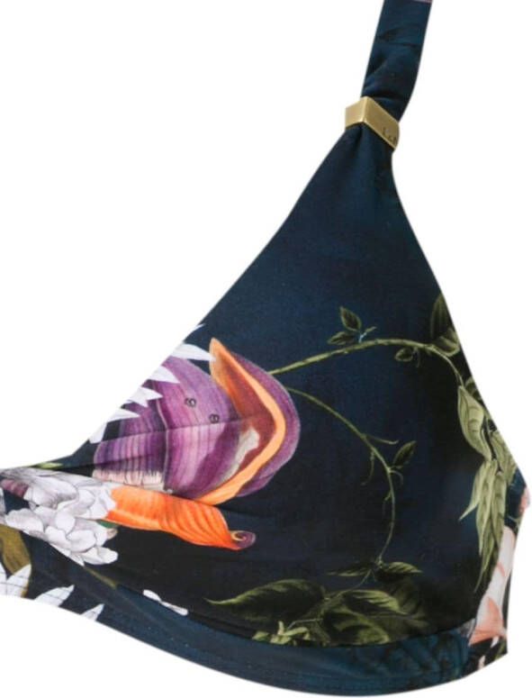 Lygia & Nanny Bikini met print Blauw