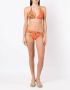 Lygia & Nanny Bikinislip met bloemenprint Oranje - Thumbnail 2