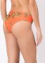 Lygia & Nanny Bikinislip met bloemenprint Oranje - Thumbnail 4