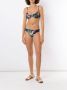 Lygia & Nanny Bikinislip met print dames polyamide Spandex Elastane 38 Blauw - Thumbnail 2