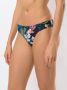 Lygia & Nanny Bikinislip met print dames polyamide Spandex Elastane 38 Blauw - Thumbnail 3