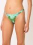 Lygia & Nanny Bikinislip met tropische print Groen - Thumbnail 3