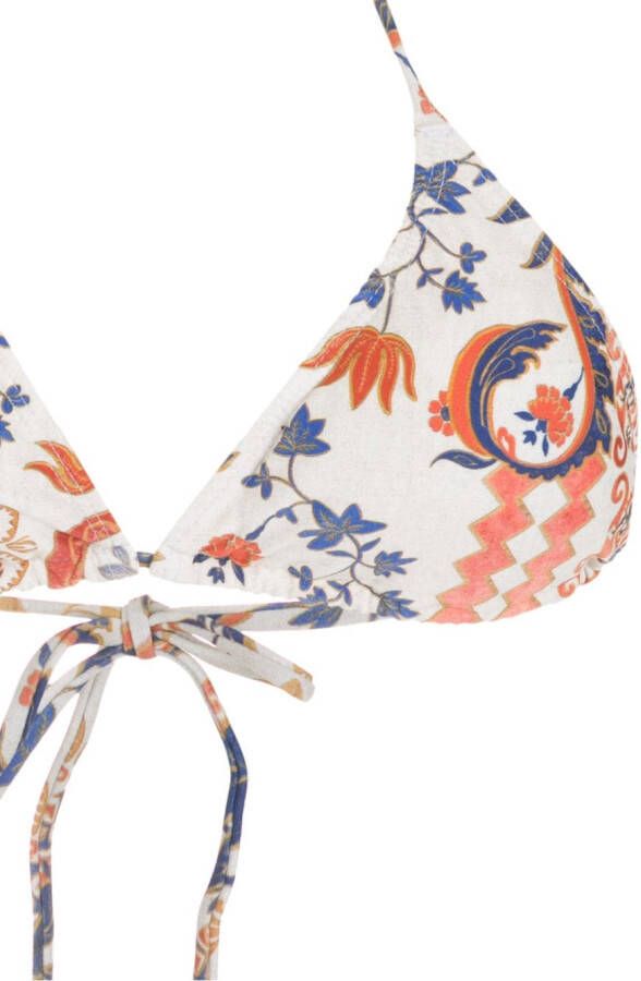 Lygia & Nanny Bikinitop met halternek Beige