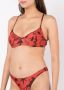 Lygia & Nanny Bikinitop met print Bruin - Thumbnail 3