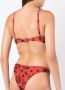 Lygia & Nanny Bikinitop met print Bruin - Thumbnail 4