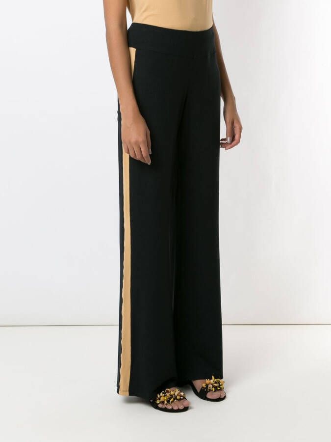 Lygia & Nanny Broek met zijstreep Zwart