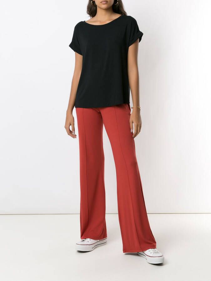 Lygia & Nanny Flared plooibroek Rood