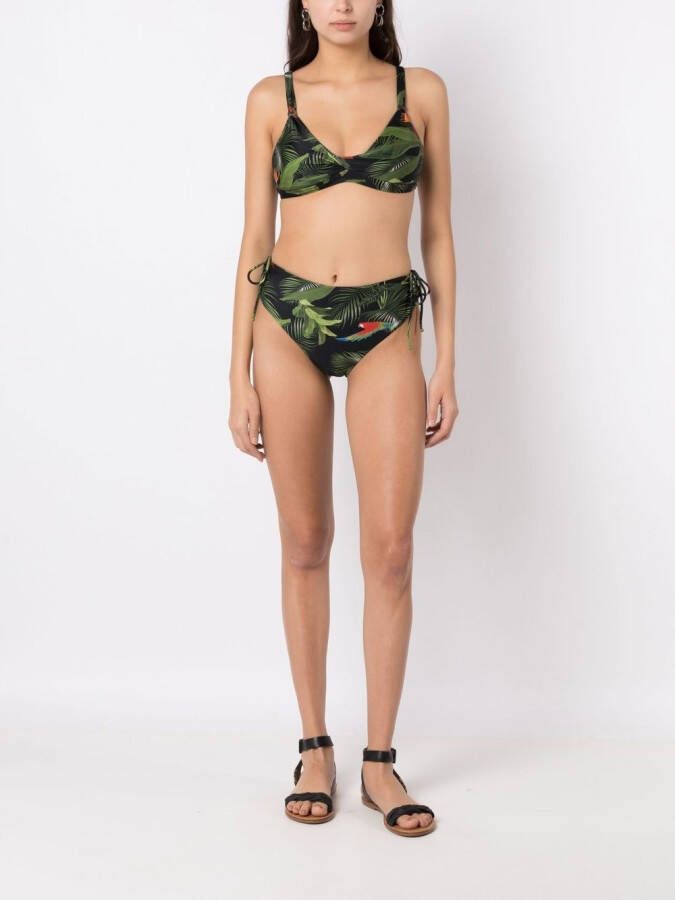 Lygia & Nanny High waist bikini Groen