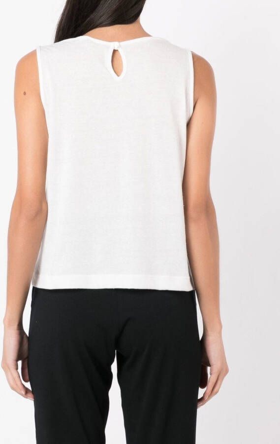 Lygia & Nanny Jersey tanktop Wit