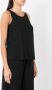 Lygia & Nanny Jersey tanktop Zwart - Thumbnail 3