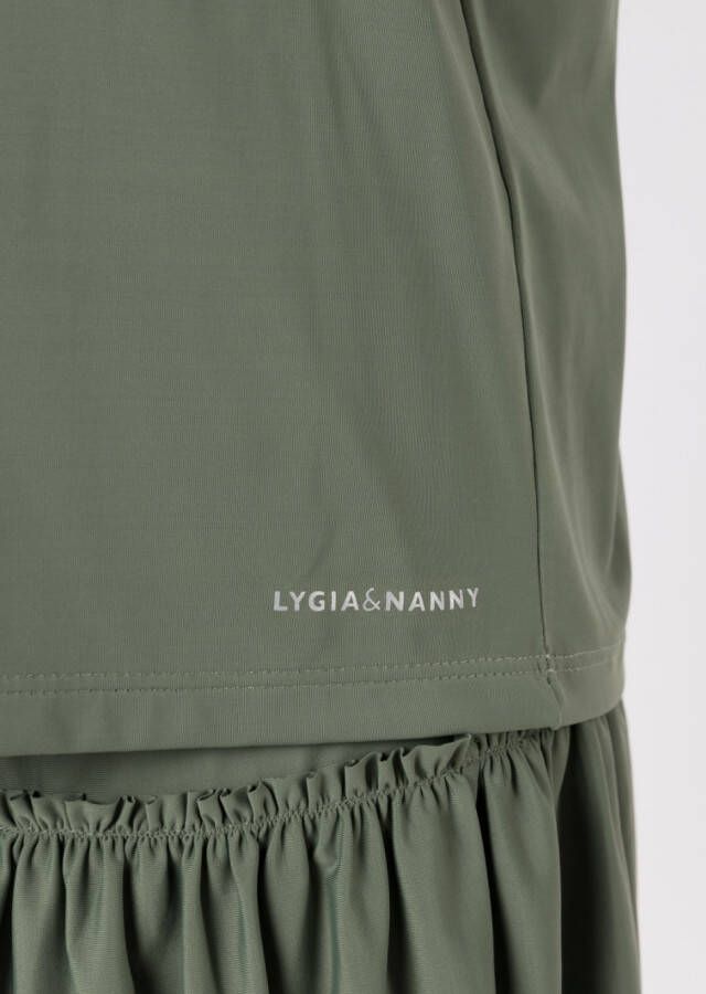 Lygia & Nanny T-shirt met V-hals Groen
