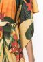 Lygia & Nanny Maxi-jurk met bloemenprint Geel - Thumbnail 5