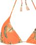 Lygia & Nanny Maya bikinitop met bloemenprint Oranje - Thumbnail 5