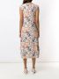 Lygia & Nanny Midi-jurk met bloemenprint Beige - Thumbnail 4