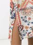 Lygia & Nanny Midi-jurk met bloemenprint Beige - Thumbnail 5