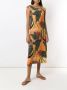 Lygia & Nanny Midi-jurk met bloemenprint Geel - Thumbnail 2